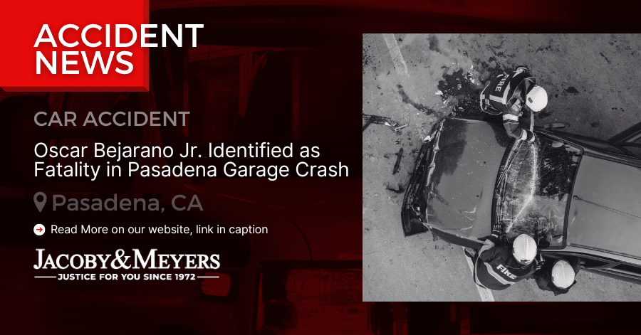 Oscar Bejarano Jr. Identified as Fatality in Pasadena Garage Crash