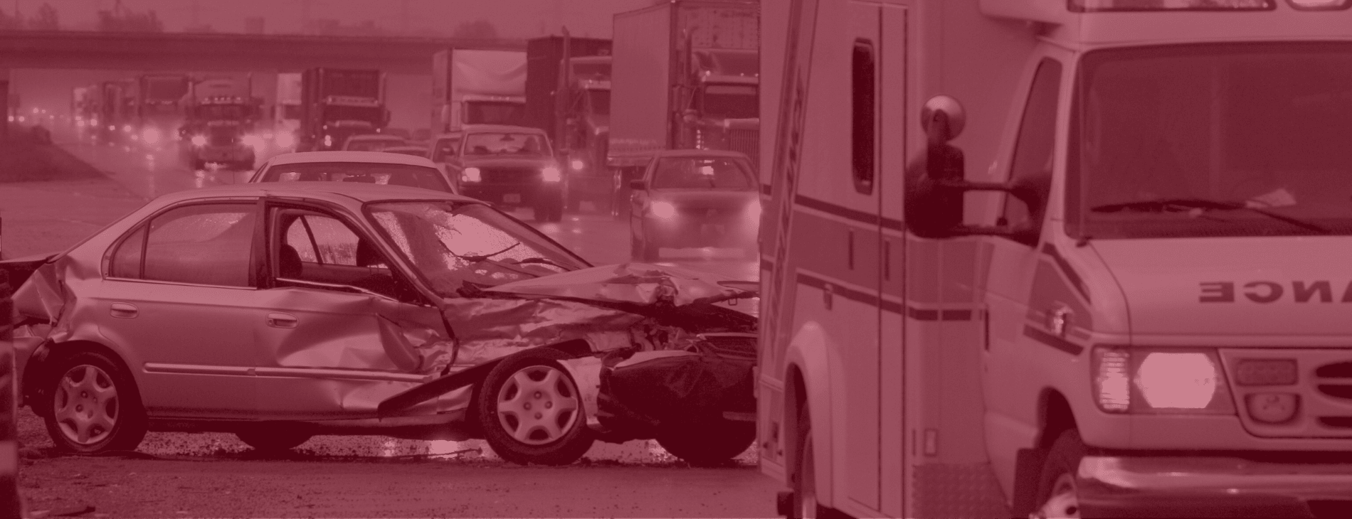 Interstate 215 five-car crash